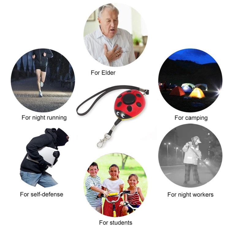 Ladybug Personal Alarm, Self-defense Defend Wolf, Mini Alarm for Girl and Kids Ladybug Personal Alarm, Self-defense Defend Wolf, Mini Alarm for Girl and Kids